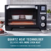precision digital countertop oven with quartz heat technology image number 2