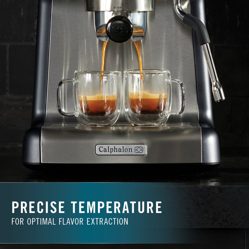 Calphalon Temp IQ Espresso Machine with Steam Wand
