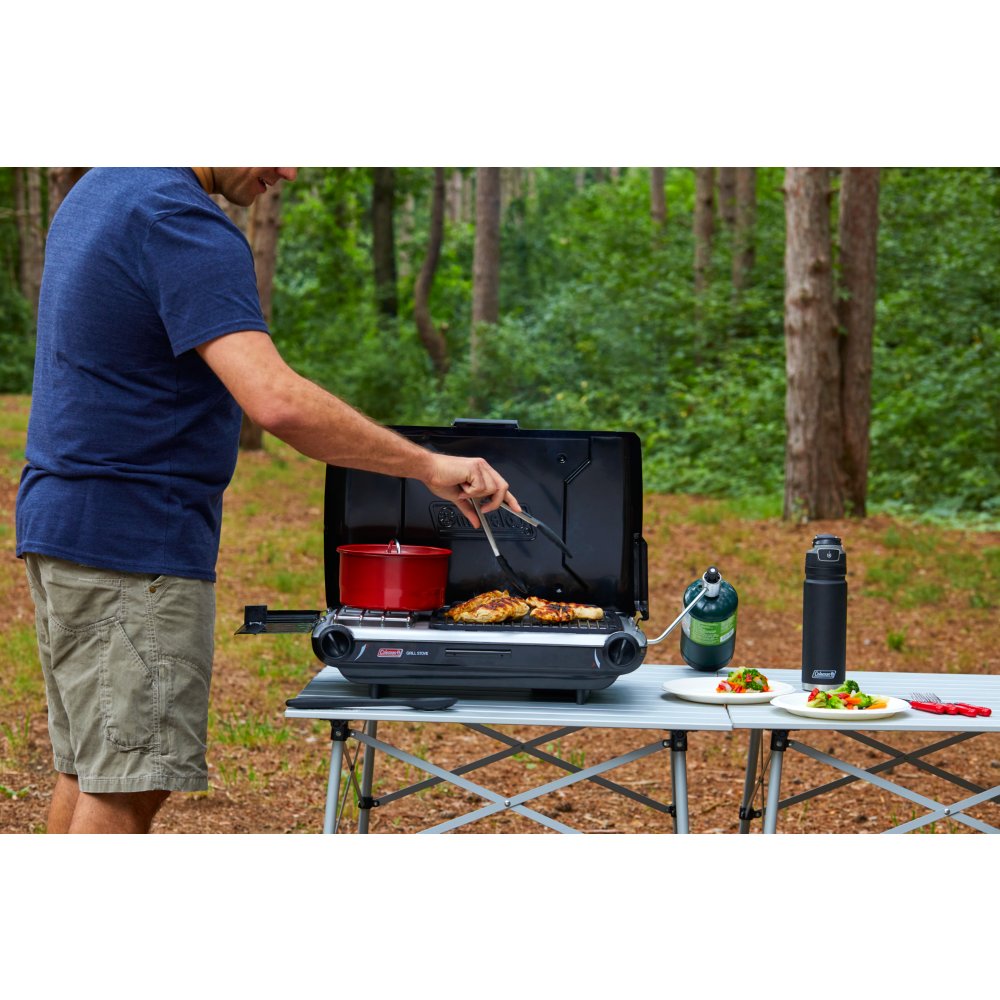 Buy the Green Coleman Camper Stove Top Grill