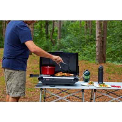 Coleman stove 2024 grill combo