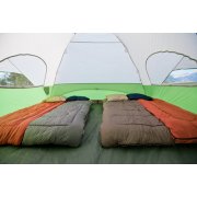 Rectangle sleeping bags inside tent image number 4