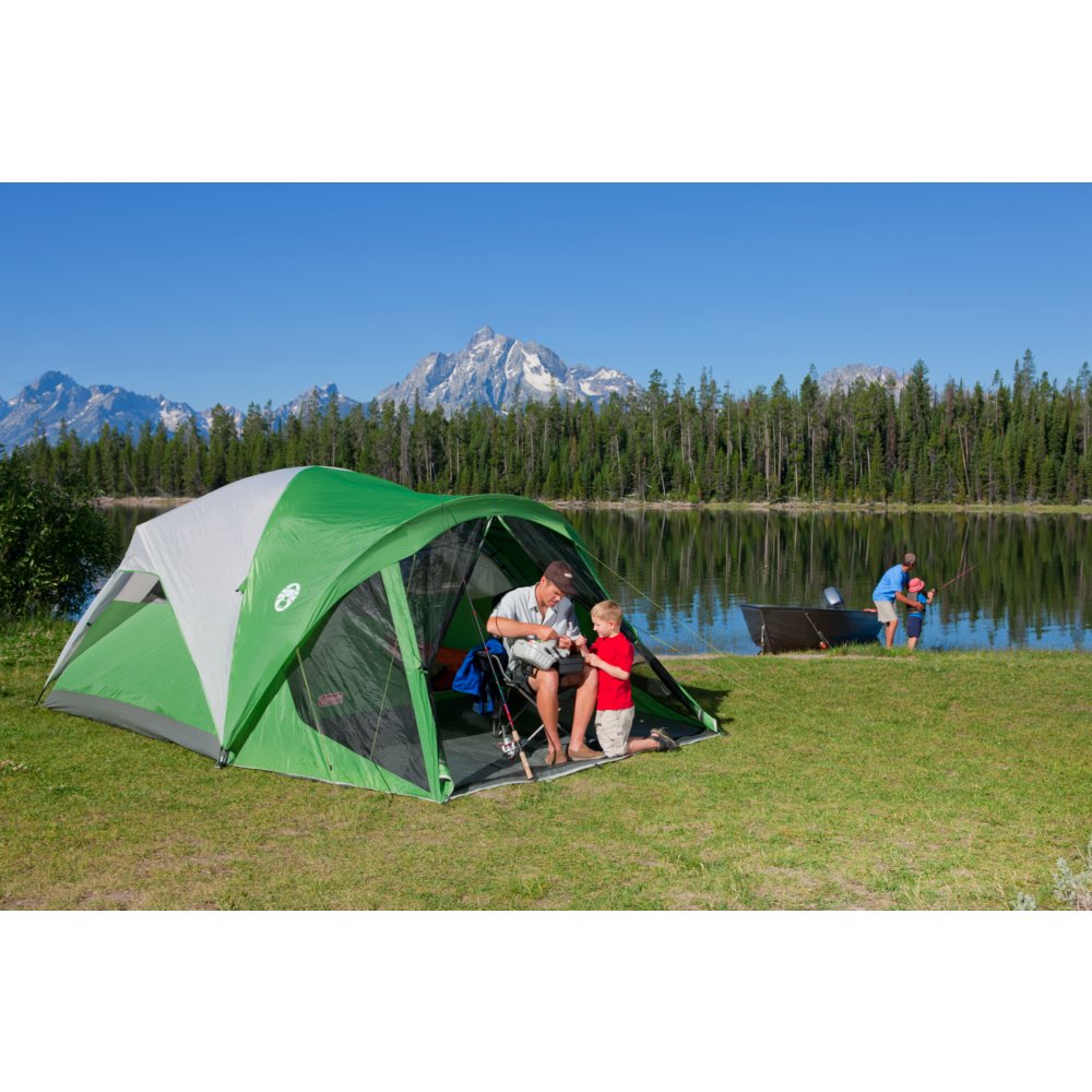 Coleman evanston shop 6 person tent