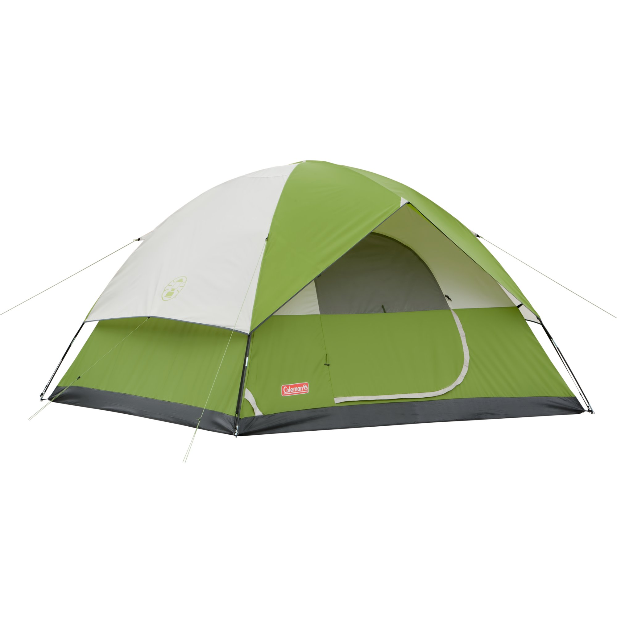 Coleman Sundome® 6-Person Camping Tent | 10 x 10 ft | Palm Green
