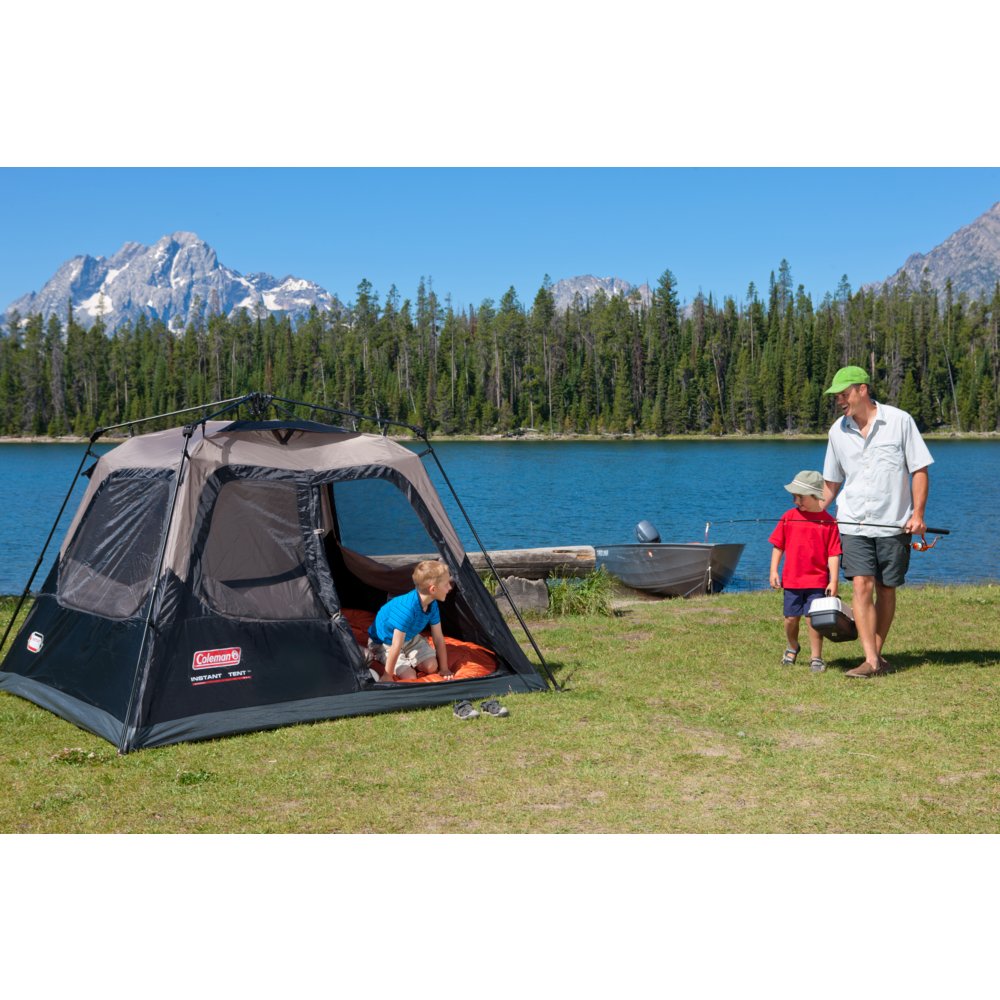biologisch Cater kaas 4-Person Cabin Camping Tent with Instant Setup | Coleman