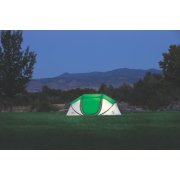 Green & white dome pop up tent image number 6