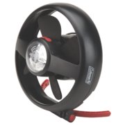Lighted tent fan with stand image number 0