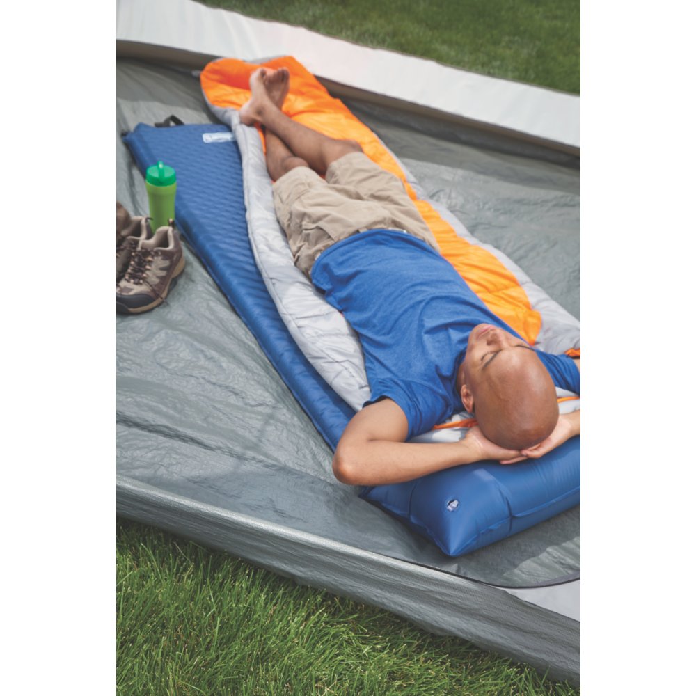 Coleman self shop inflating air mattress