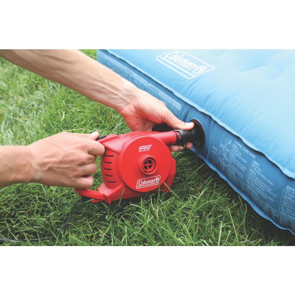 Coleman battery powered air pump best sale