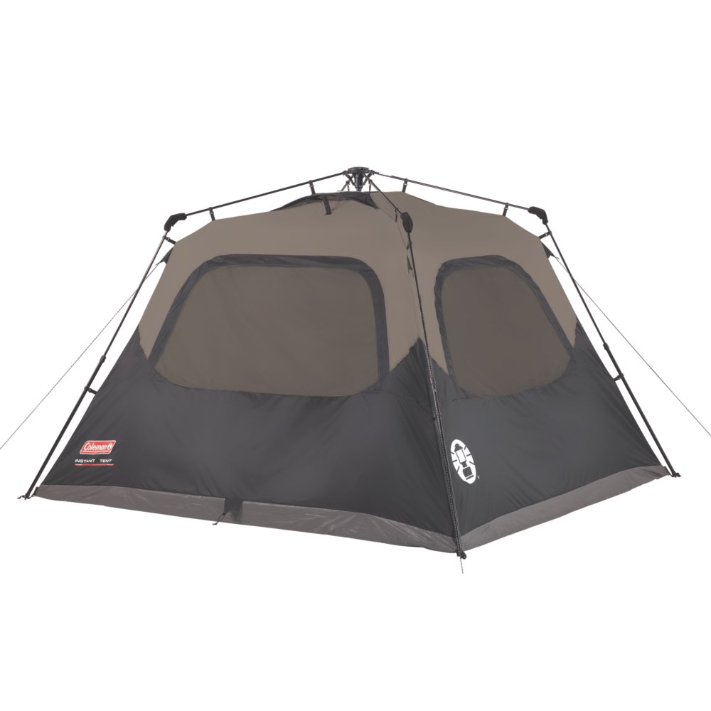 6-Person Instant Cabin Tent w/ LED Lighted Hub + Carry Bag| New Opened Box