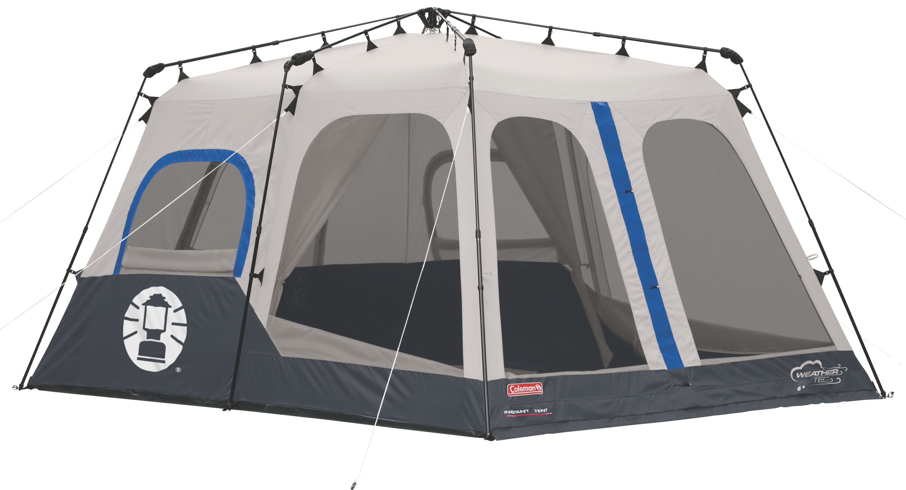 Coleman 8 Person Instant Cabin Camping Fabric Family Tent with Integrated  Rainfly, 1 Piece - Kroger