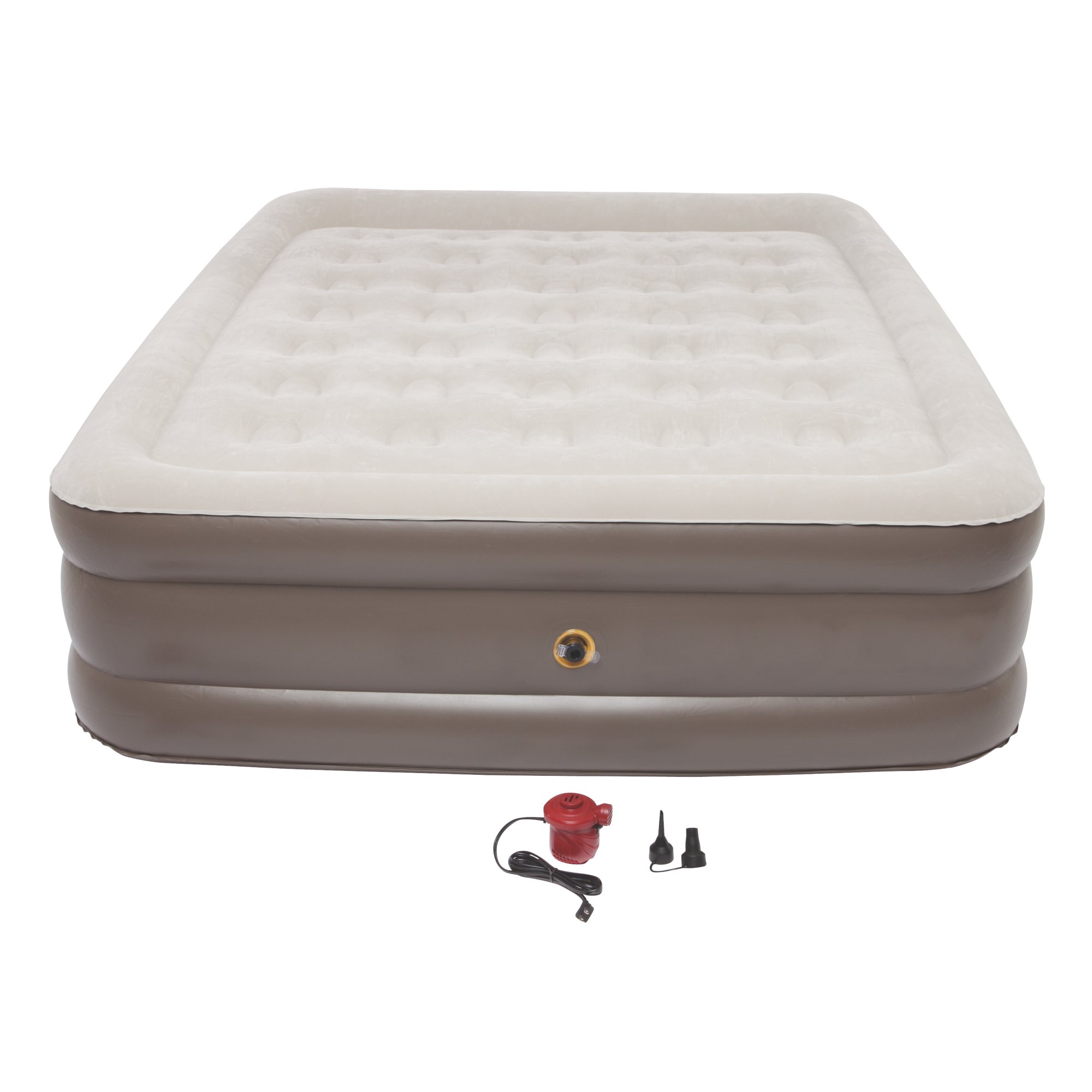 SupportRest™ Plus PillowStop™ Double High Airbed with Pump