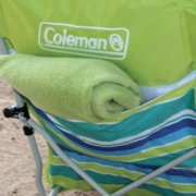 pocket on folding chair at beach image number 9