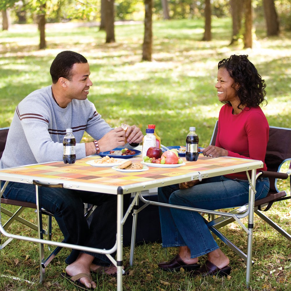 Coleman outlet folding table