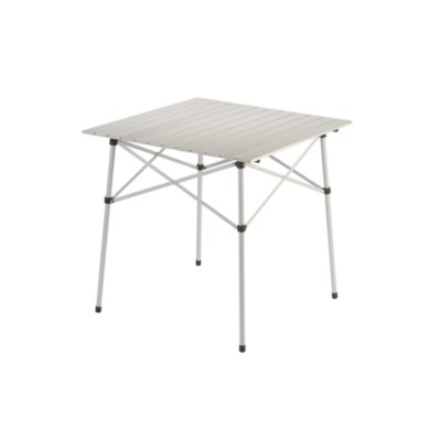 Compact Roll-Top Aluminum Camping Table