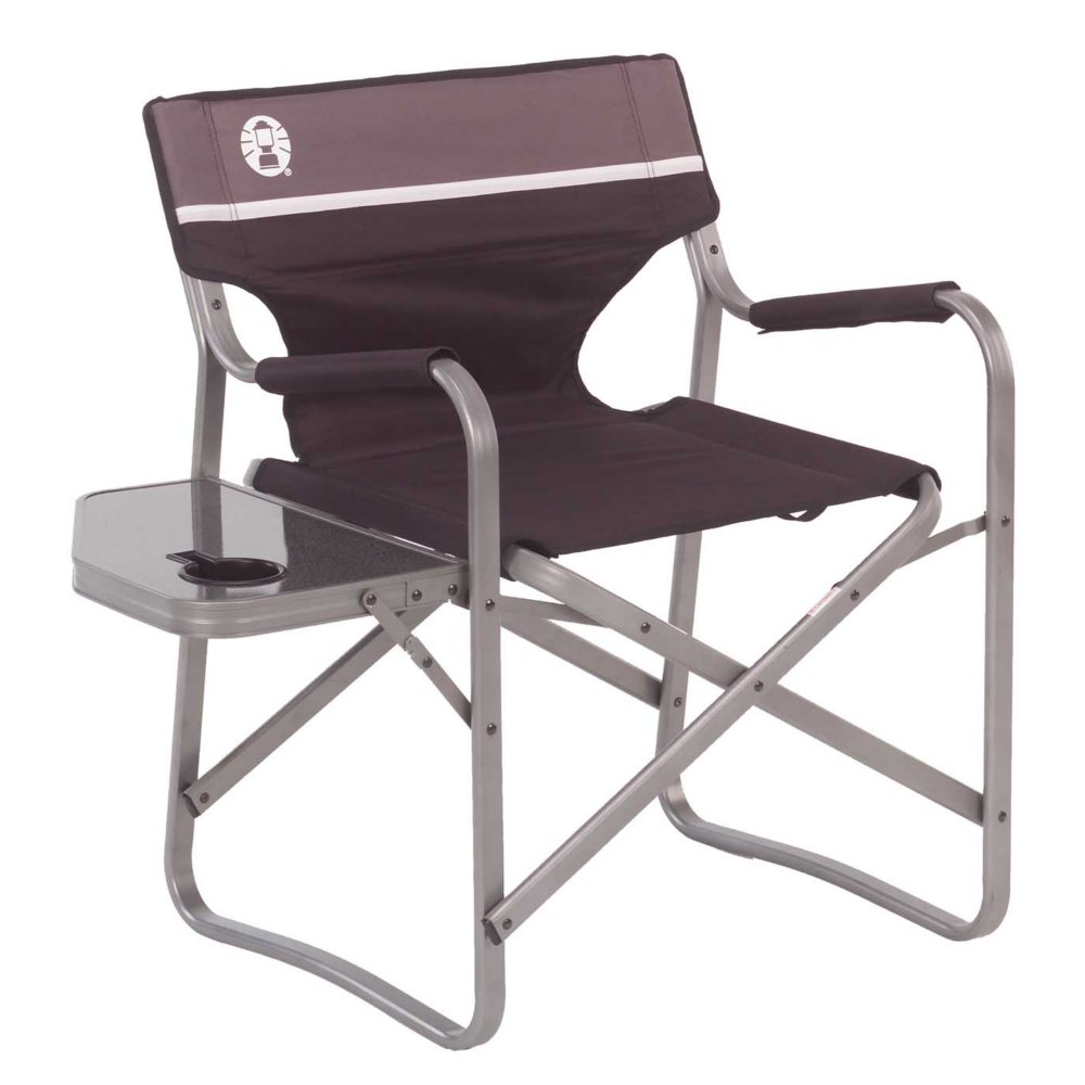 Coleman elite deck chair with side table new arrivals