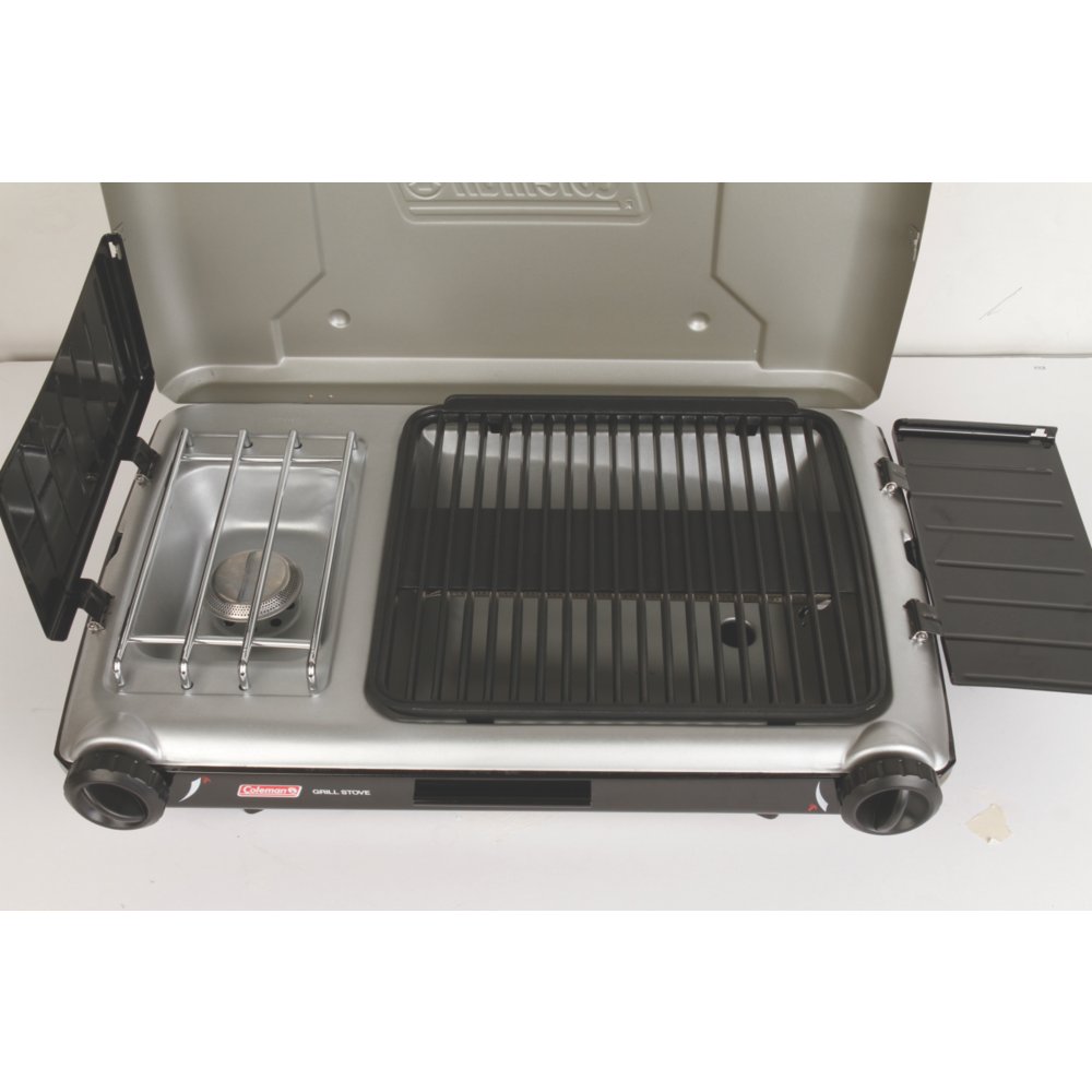 Coleman grill 2025 stove combo