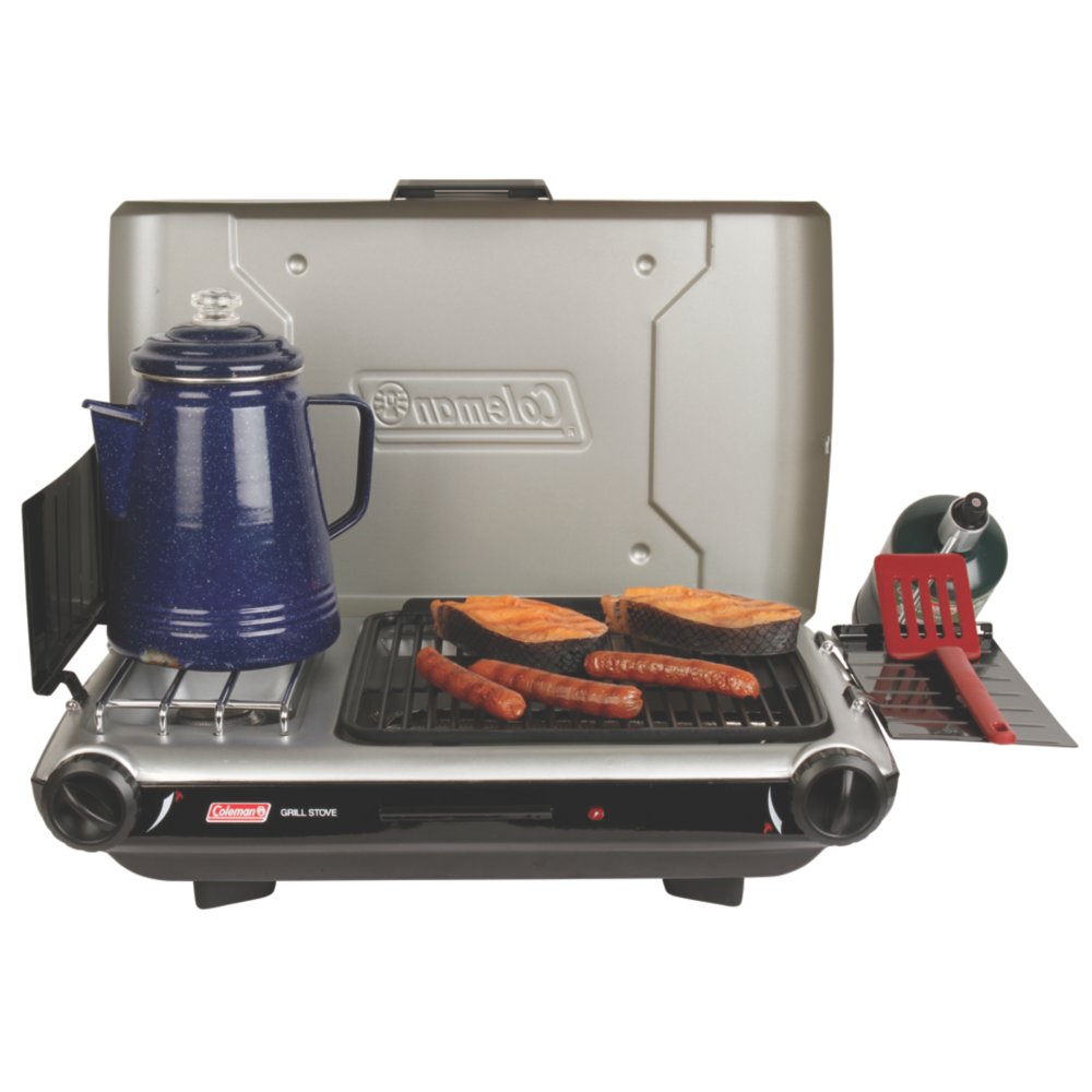 Coleman instastart 2025 grill stove