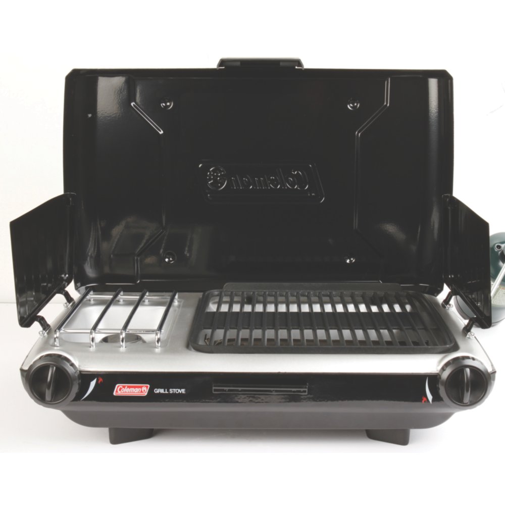 Tabletop Propane Gas Camping Grill/Stove, 2-Burner | Coleman