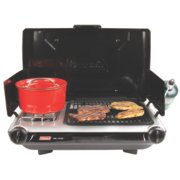 Tabletop Propane Gas Camping Grill/Stove, 2-Burner image number 5