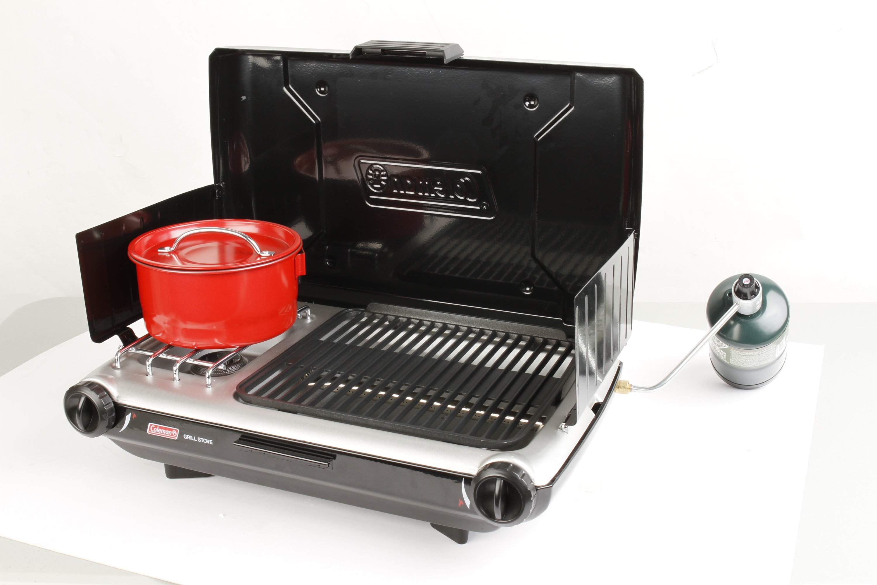 Coleman propane grill clearance stove