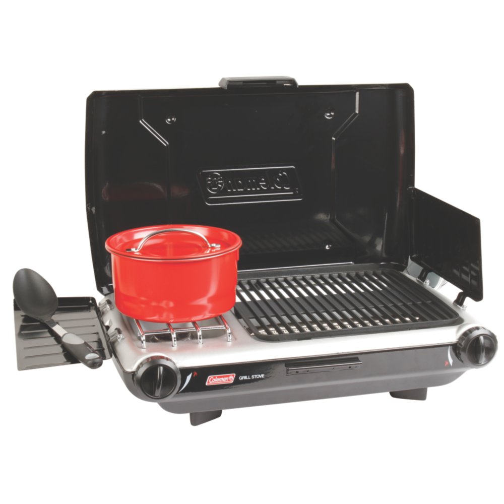 Tabletop Propane Gas Camping Grill/Stove, 2-Burner | Coleman