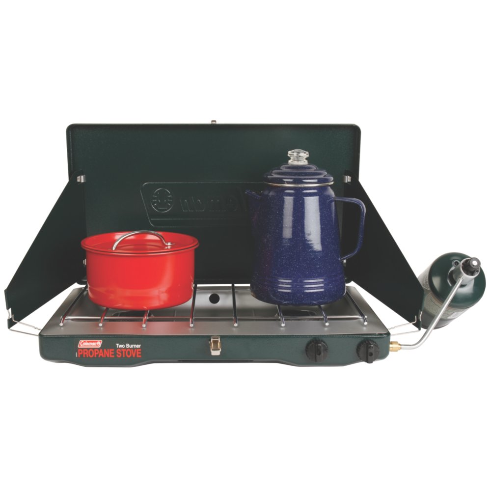 Classic Propane Gas Camping Stove, 2-Burner | Coleman CA