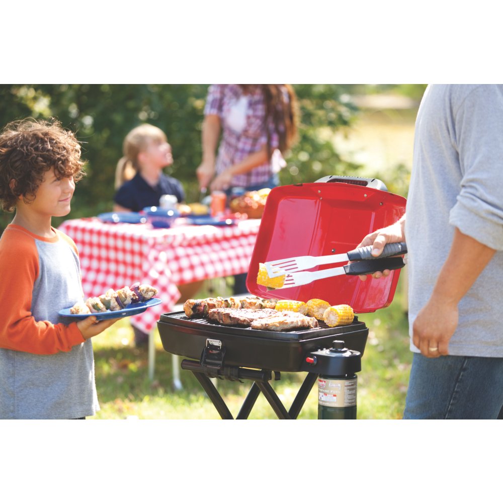 Coleman Roadtrip 225 Portable Tabletop Propane Grill - Red