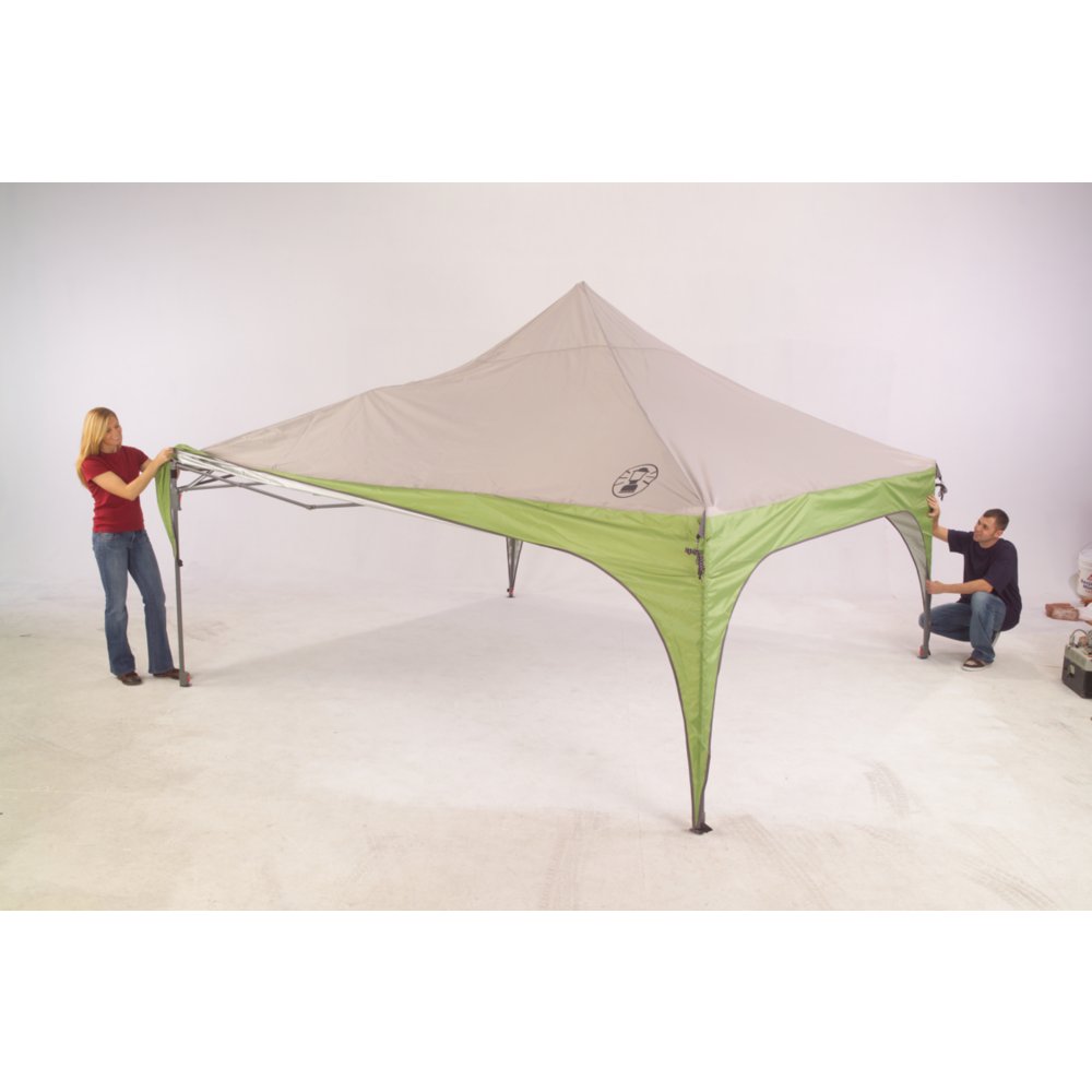 Coleman 12 x 12 Foot Camping Tailgating Backyard Outdoor Instant Sun Shelter 
