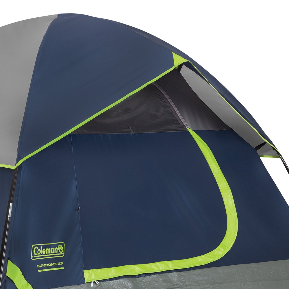 Coleman 3 person on sale sundome tent