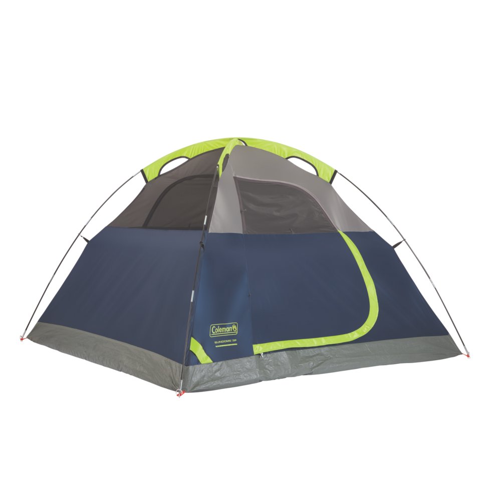 4 Person Outdoor Hiking Camping Tent w/ Rainfly Awning, 9' x 7