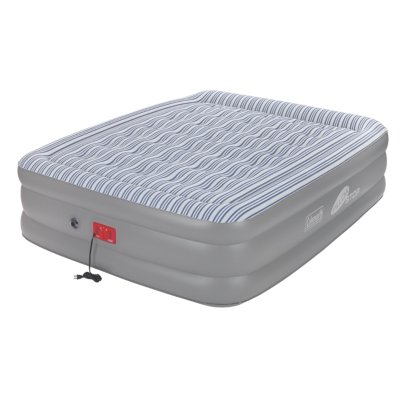 SupportRest™ Elite Double-High Air Mattress with 120V Built-In Pump – Queen