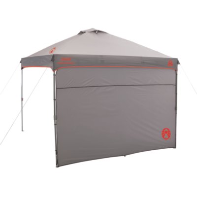 10 x 10 Canopy Sun Shelter with Full-Length Shade Wall