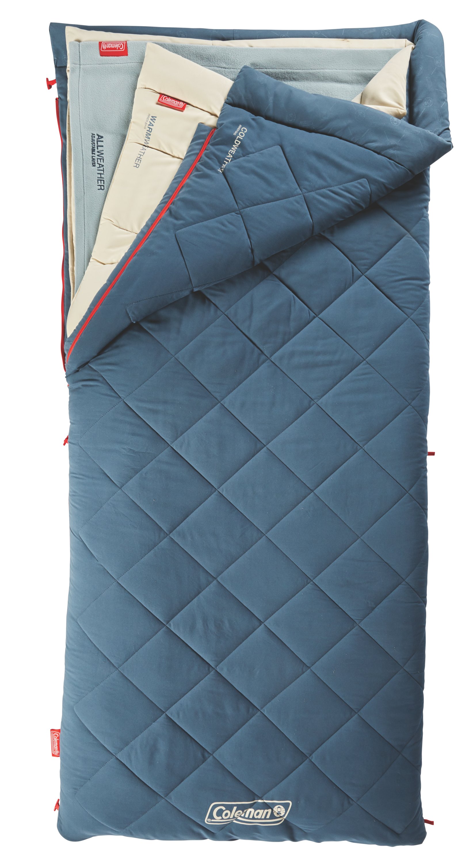 coleman all weather multi layer sleeping bag