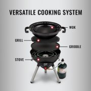 camping stove 4 in 1 cooking system image number 2