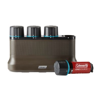 OneSource™ Rechargeable Lithium-Ion Battery (Pack of 4) & 4-Port Quick-Charging Station