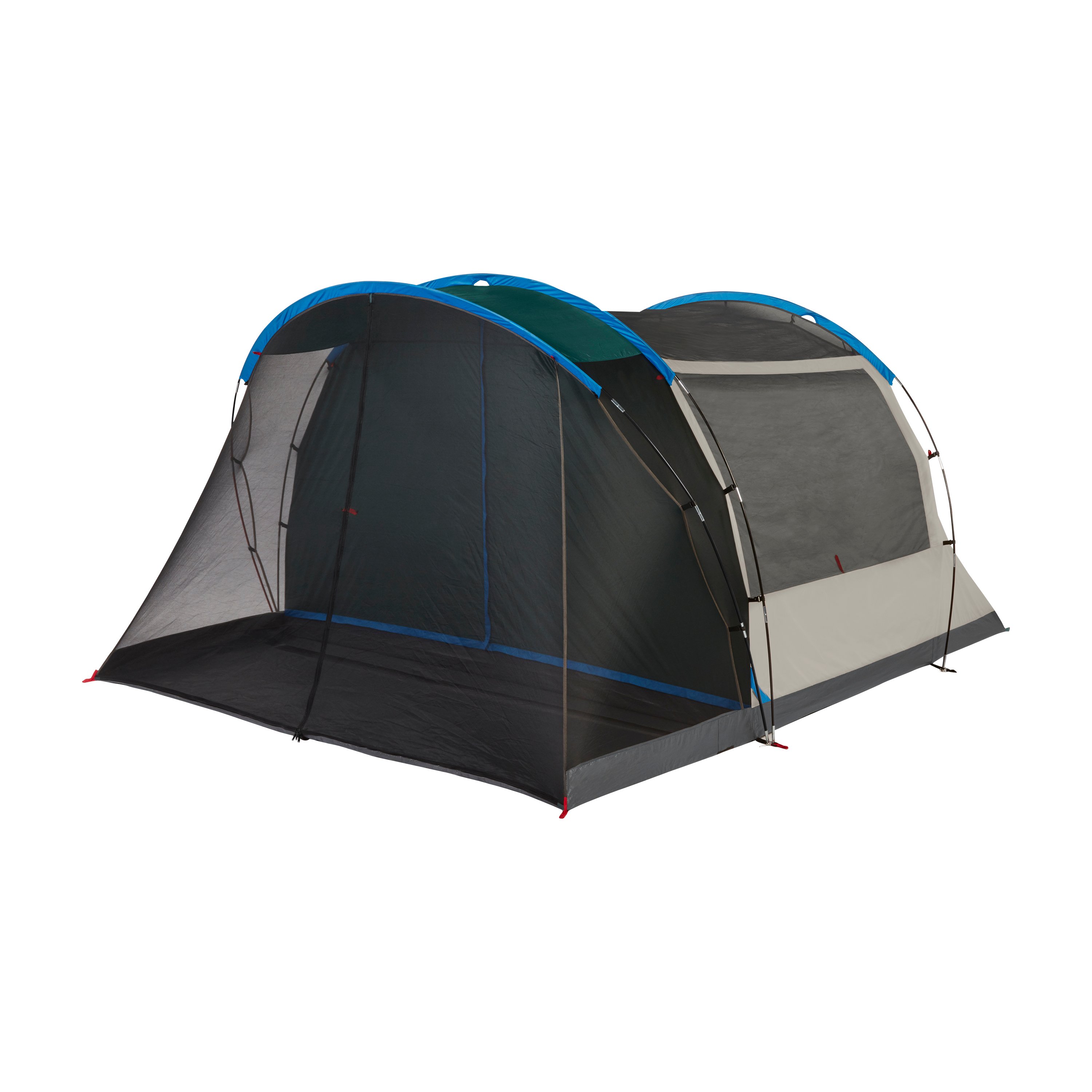 6 Person Cabin Camping Tent with Enclosed Weatherproof