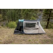 6-Person Cabin Tent with Enclosed Weatherproof Screened Porch, Evergreen image number 5