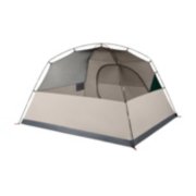 6 person dome tent assembled back view image number 1