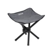 coleman grey folding stool image number 1