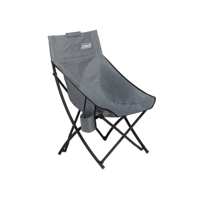 Camping Chair Hard Arm High Back Lawn Chair Heavy Duty with Cup Holder, for  Camp, Fishing, Hiking, Outdoor, Carry Bag Included (Cool Gray) 59.99 -  Quarter Price