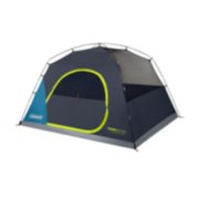 6 person dark room tent front side angle image number 1