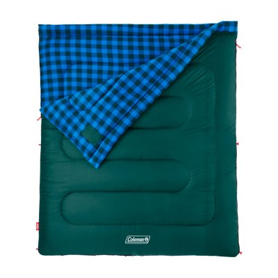 Coleman Granite Peak 4.4 °C Sleeping Bag w/ Compression Sack, Insulated and  Fleece Lined