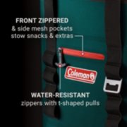 soft cooler backpack's pockets image number 3