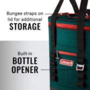 soft cooler backpack's straps and bottle opener image number 5