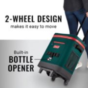 yellowstone soft cooler, wheeled, with bottle opener image number 3