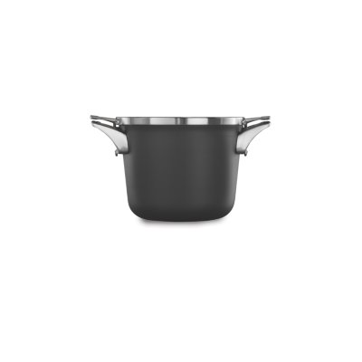 Calphalon Premier™ Space-Saving Hard-Anodized Nonstick 4.5-Quart Soup Pot with Cover