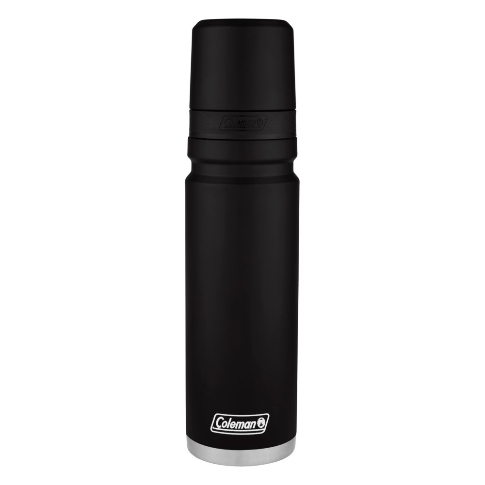 Coleman 3Sixty Pour Vacuum Insulated Stainless Steel Thermal Bottle,  24oz/700mL, Heritage Green 