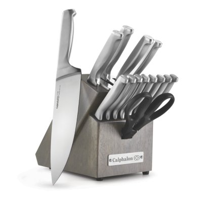 Choice 11 Piece Knife Set with White Handles