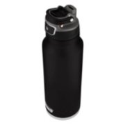 Insulated stainless steel water bottle black image number 3