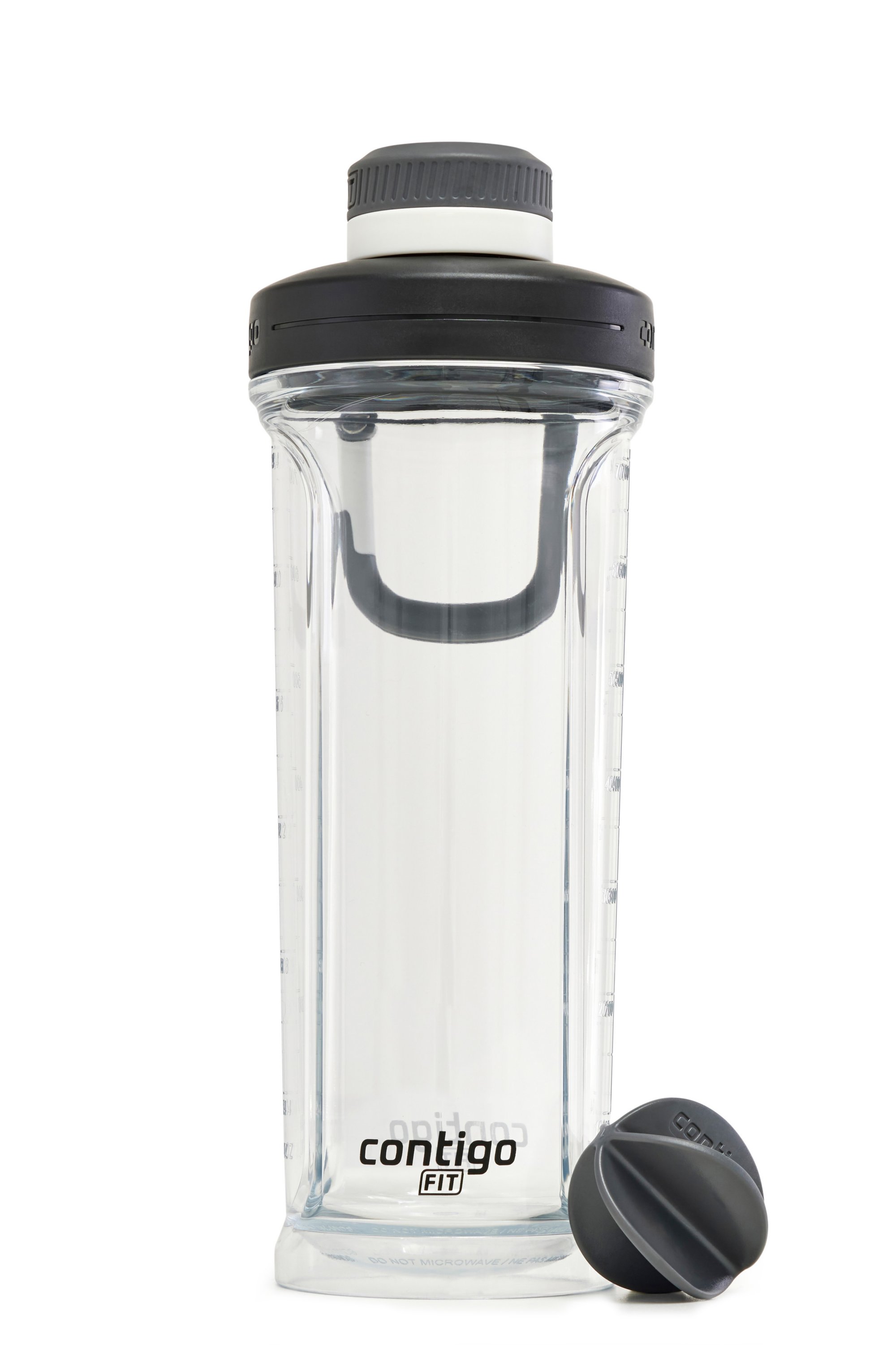 Contigo Shake & Go Fit Stainless Steel Shaker Bottle, Flash, 24 oz